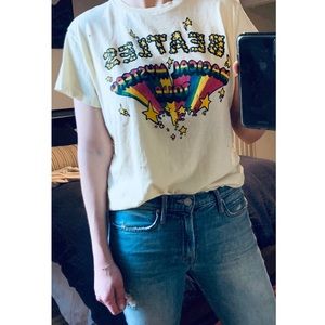 MADEWORN ROCK The Beatles Graphic Vintage Rock Tee